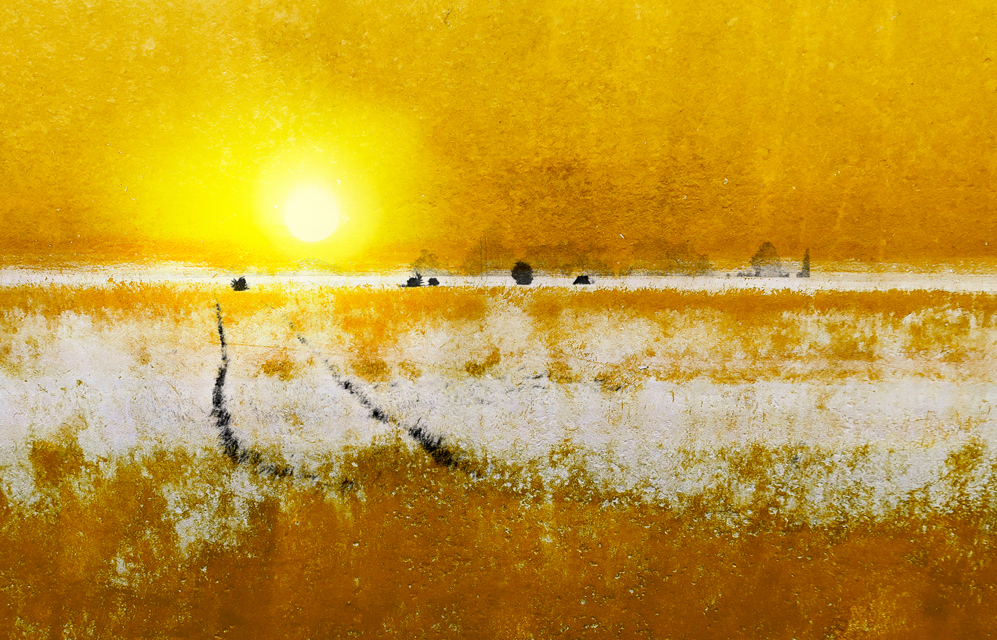 Escape#5_A2_36x56, Ram inkl. syrafri passepartout 70x50 cm