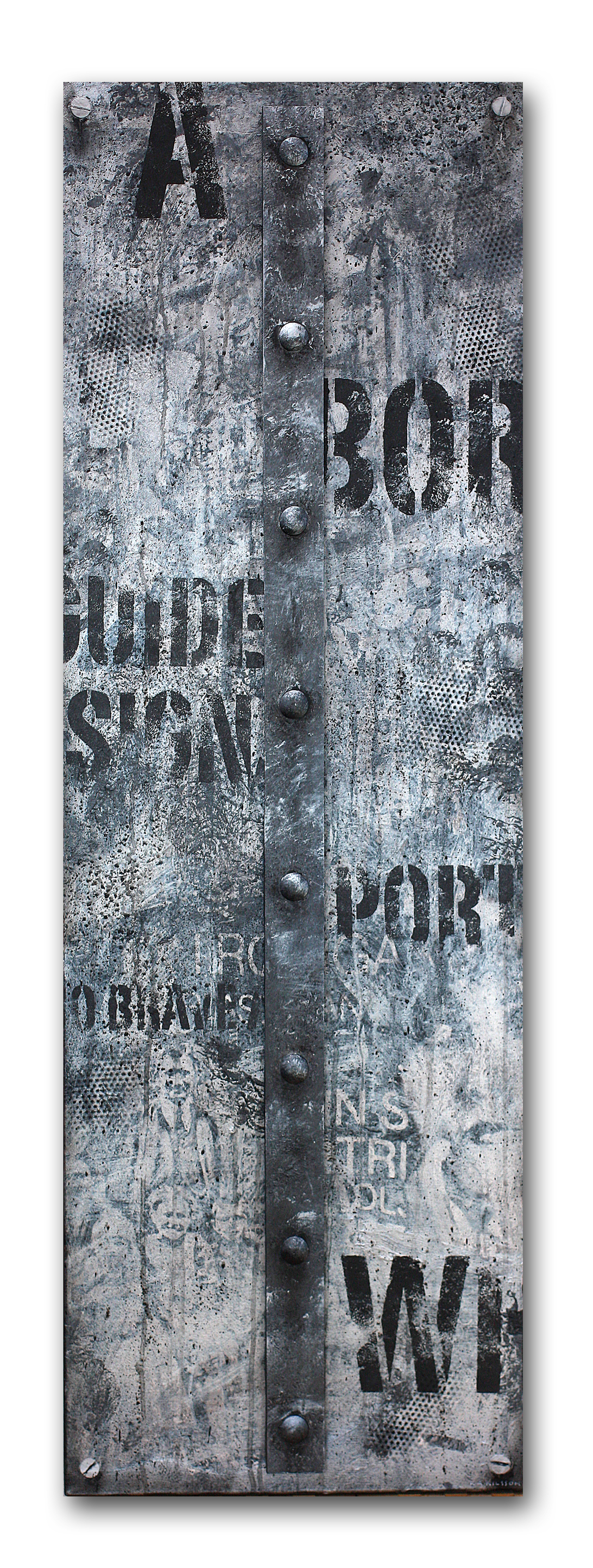 Into-The-Backyard-#1, 30x80